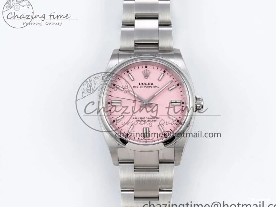 Edition Dial on Clean VR3230 Pink 36mm Perpetual Bracelet Best 904L 1:1 126000 Steel Oyster SS 0131